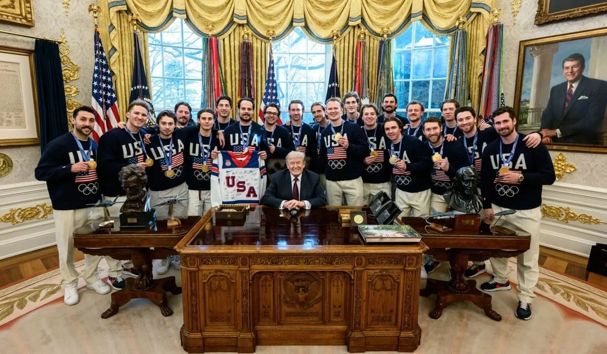 Женская команда по хоккею отказалась от встречи с Трампом после Олимпиады (ВИДЕО)