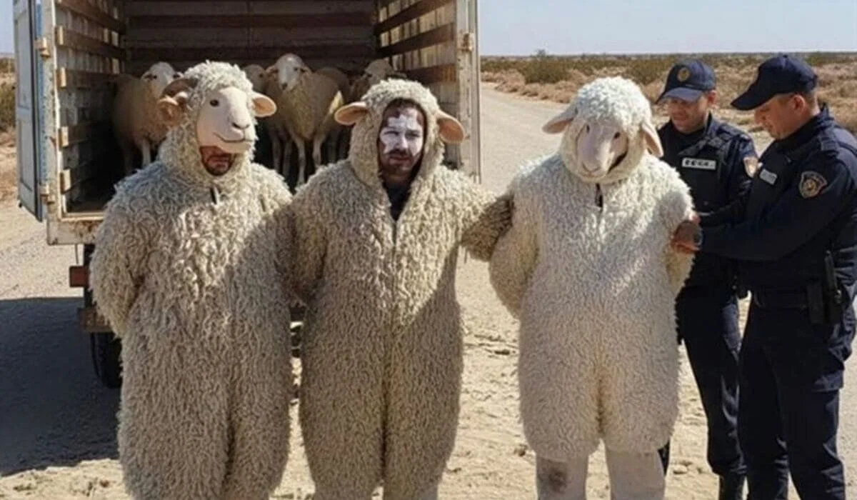 Переодетые в овец мужчины пытались покинуть Алжир