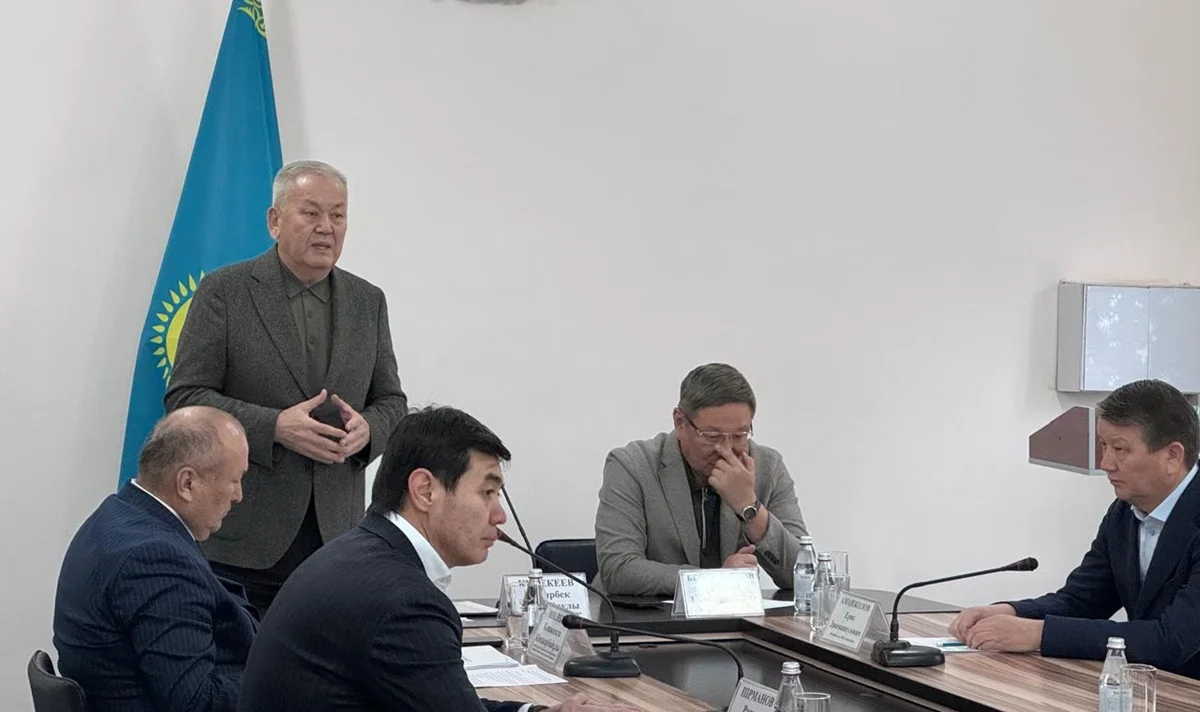 Члены региональной коалиции встретились с рабочими «Жамбыл Су»