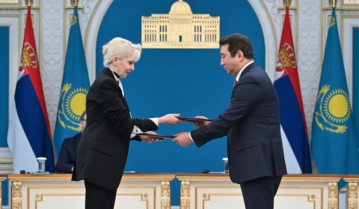 Казахстан и Сербия подписали 10 межведомственных меморандумов