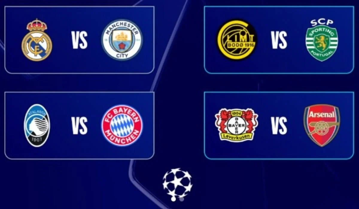 Состоялась жеребьевка 1/8 финала Лиги чемпионов сезона 2025/26