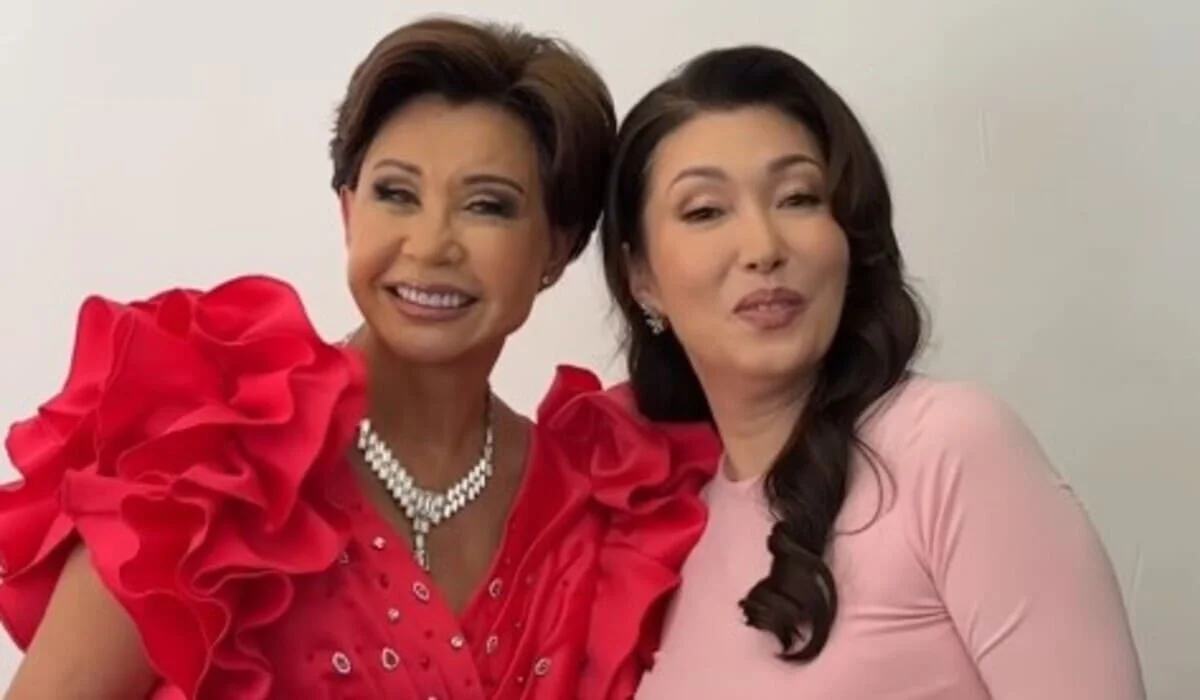 Роза Рымбаева и Толкын Забирова покорили сеть ярким видео