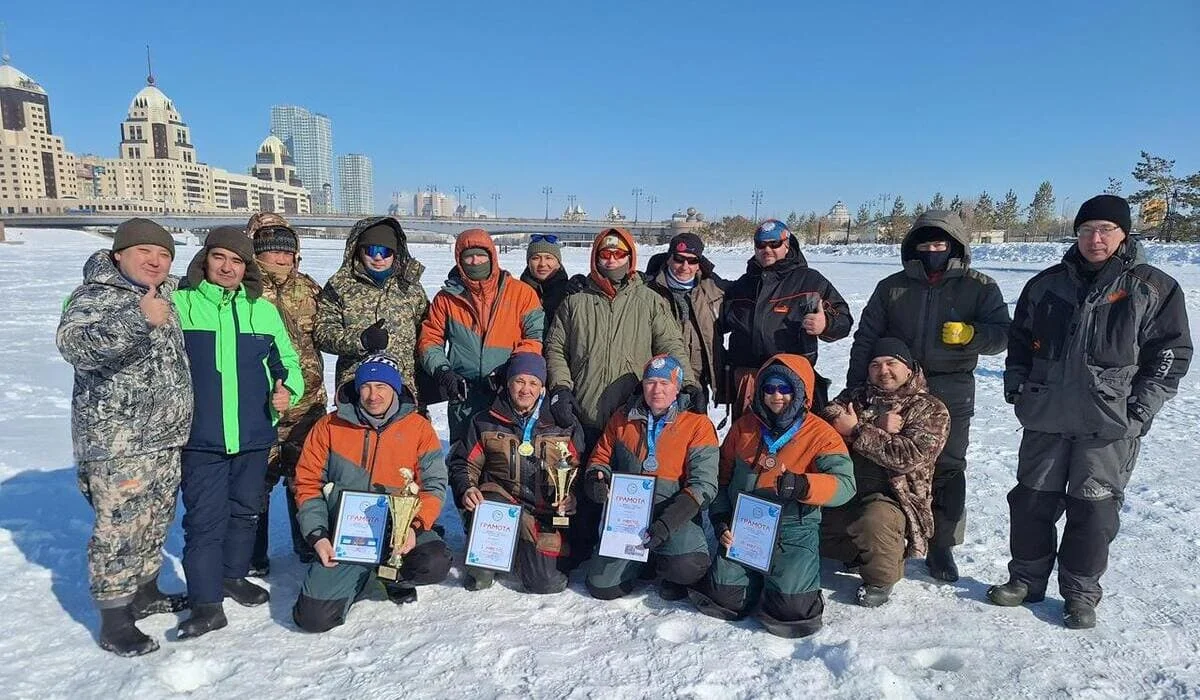 Чемпионат Астаны по ловле на мормышке объединил спорт высших достижений и благотворительность