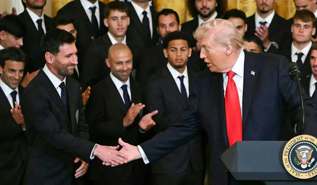 Трамп принял «Интер Майами» и Месси в Белом доме и сравнил аргентинца с Пеле
