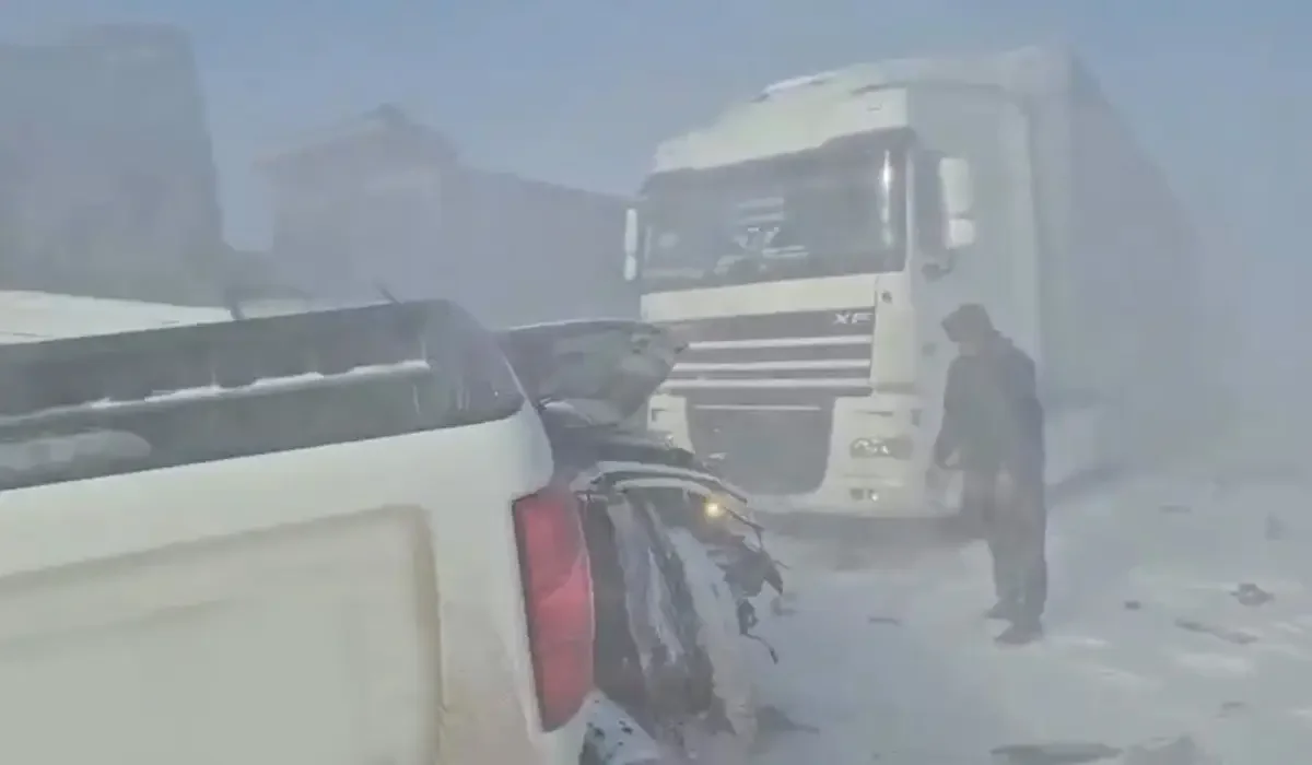 Массовое ДТП со смертельным исходом произошло на трассе Астана – Караганда (ВИДЕО)