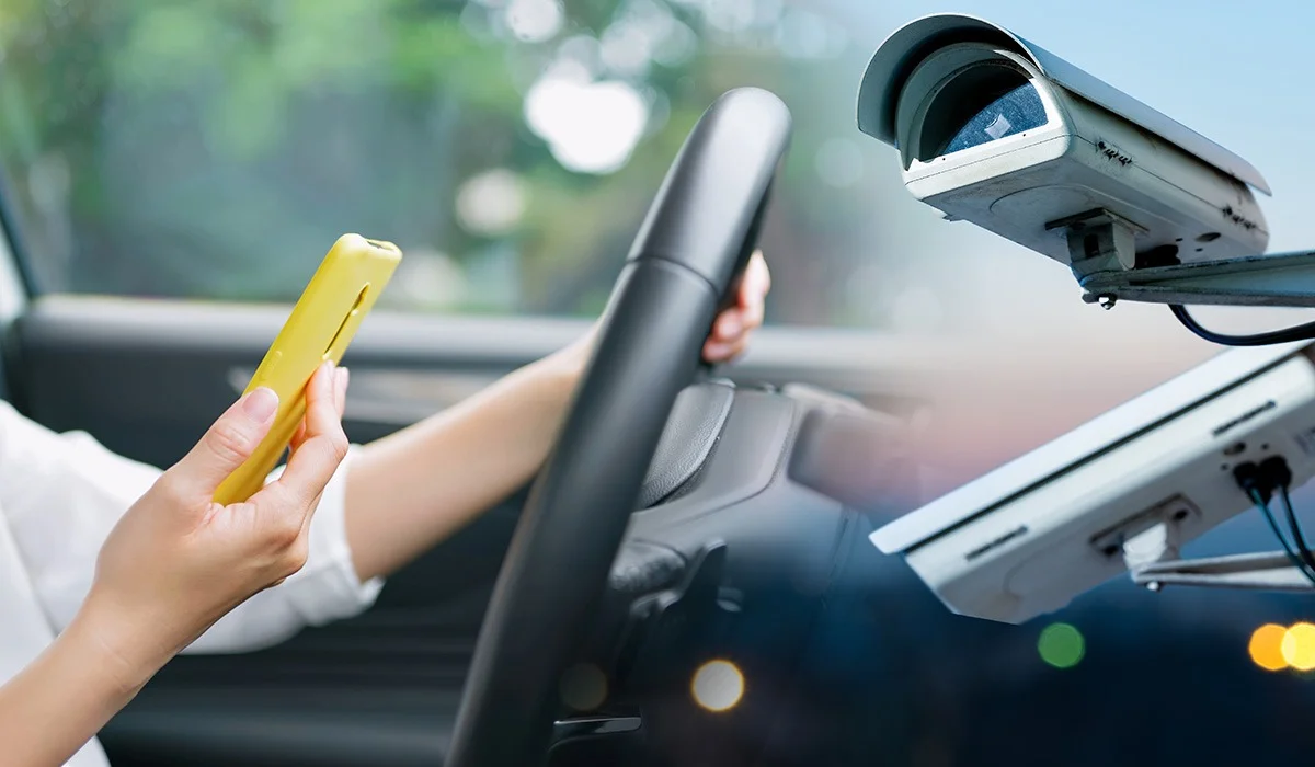 В Казахстане камеры начали фиксировать водителей, не пристегнувших ремень и пользующихся телефоном за рулем