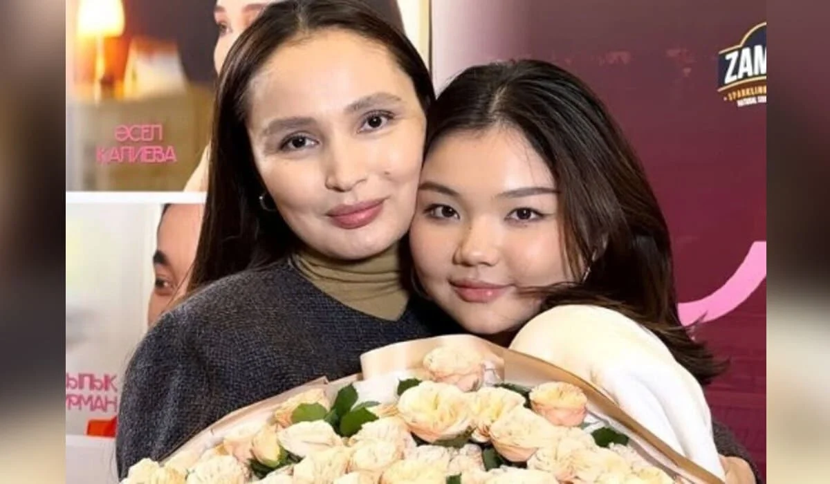 Жена Кайрата Нуртаса рассказала о первых успехах дочери в кино