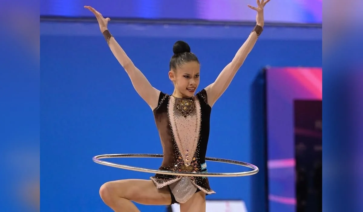Казахстанская гимнастка завоевала золото на международном турнире в Астане
