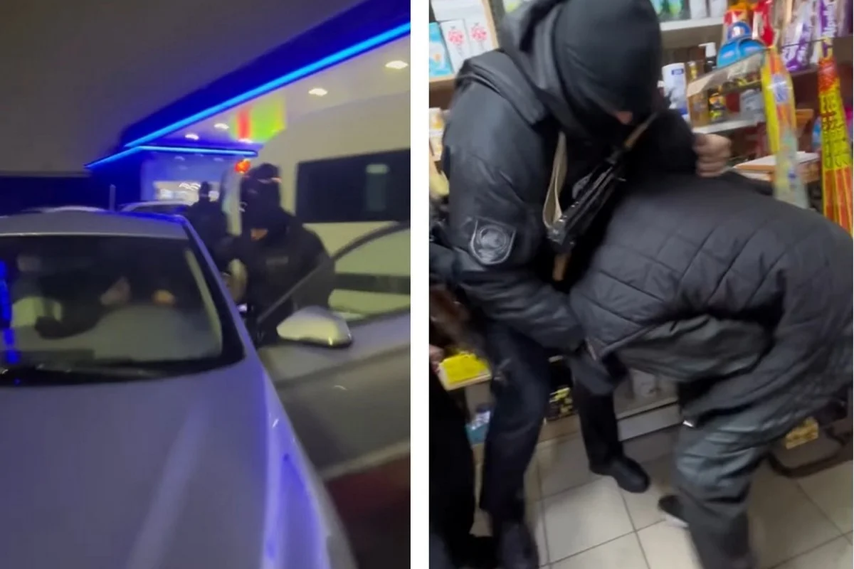 Из автосалона угнали новый автомобиль марки Changan Plus в Алматинской области (ВИДЕО)