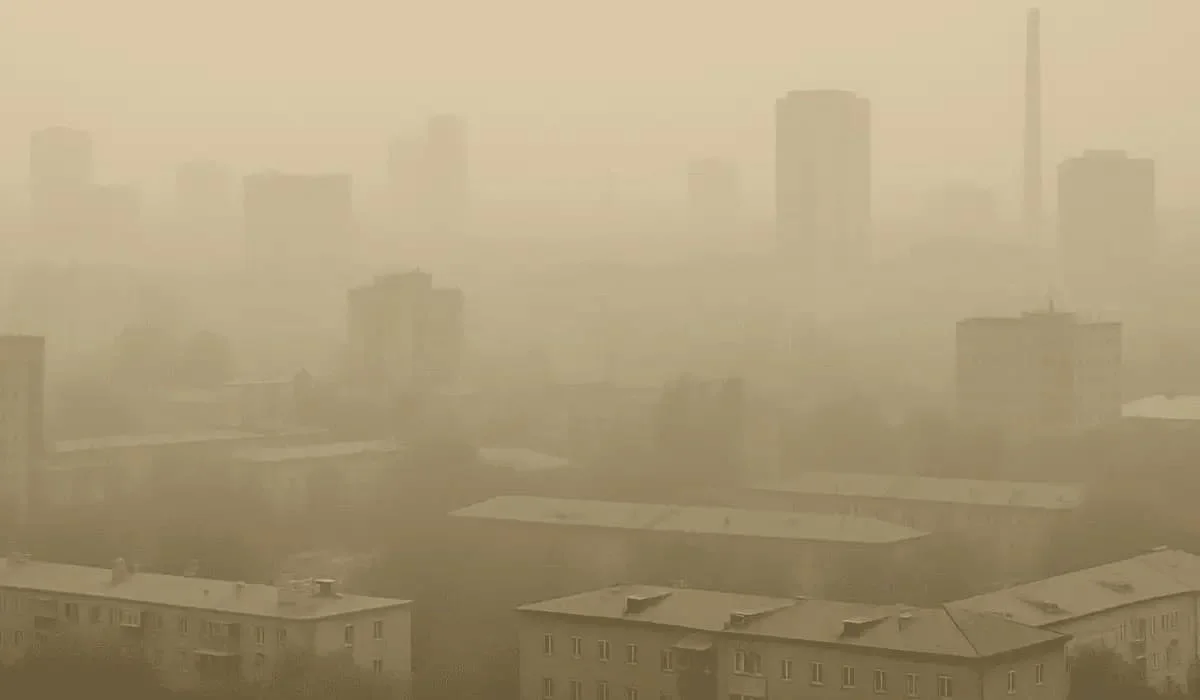 Грязный воздух ожидается в восьми городах Казахстана