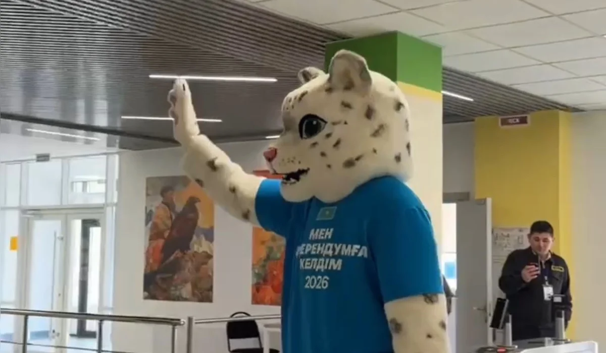 ИИ-Барс Адилет проголосовал на референдуме в Алматы