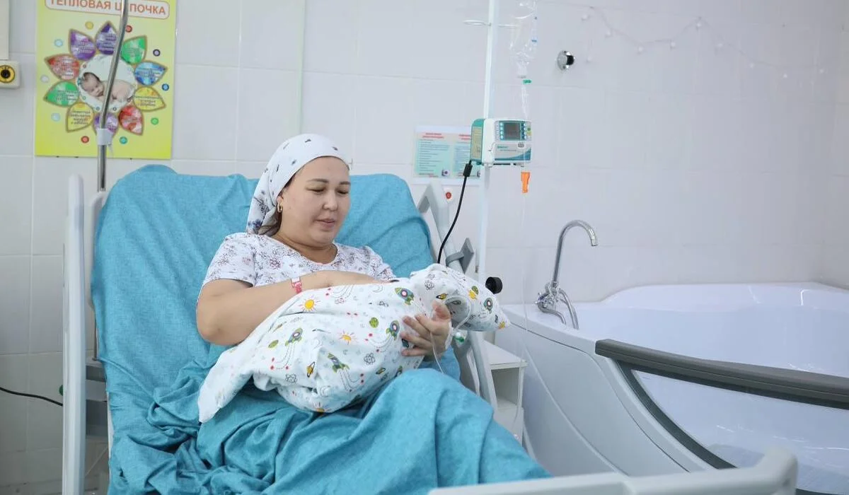 Родившегося в день референдума ребенка назвали Атазаң в Мангистау