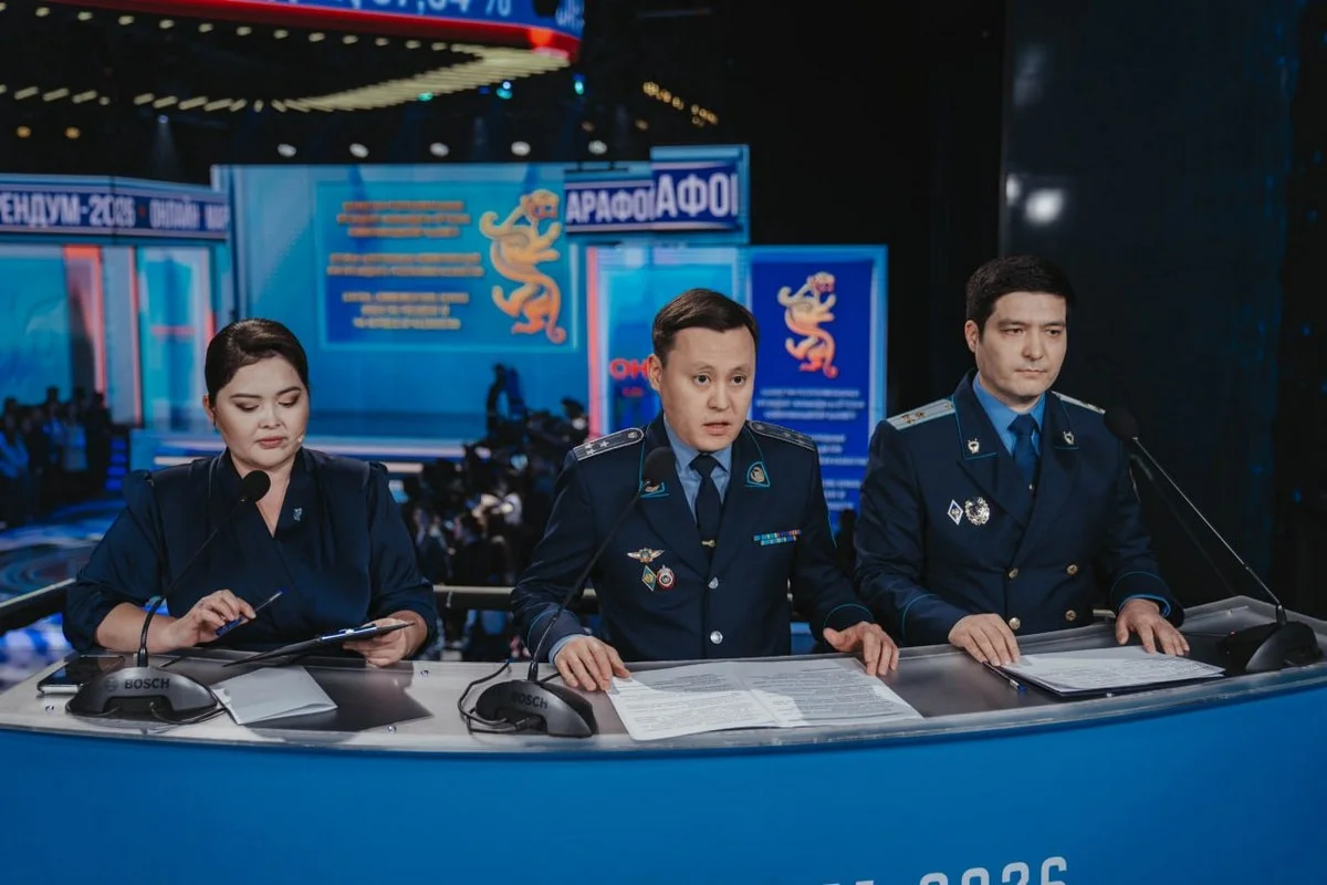 Грубых нарушений общественного порядка на участках референдума не допущено ‒ МВД Казахстана