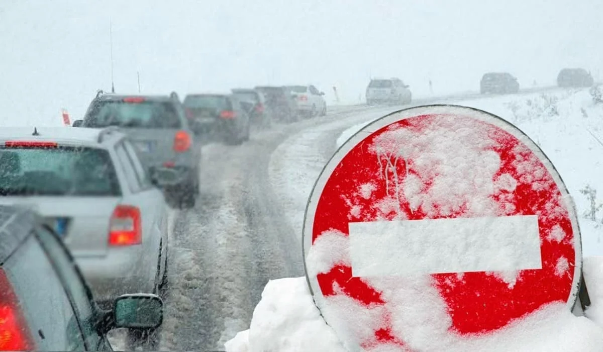 Движение закрыто на ряде автодорог в двух областях Казахстана