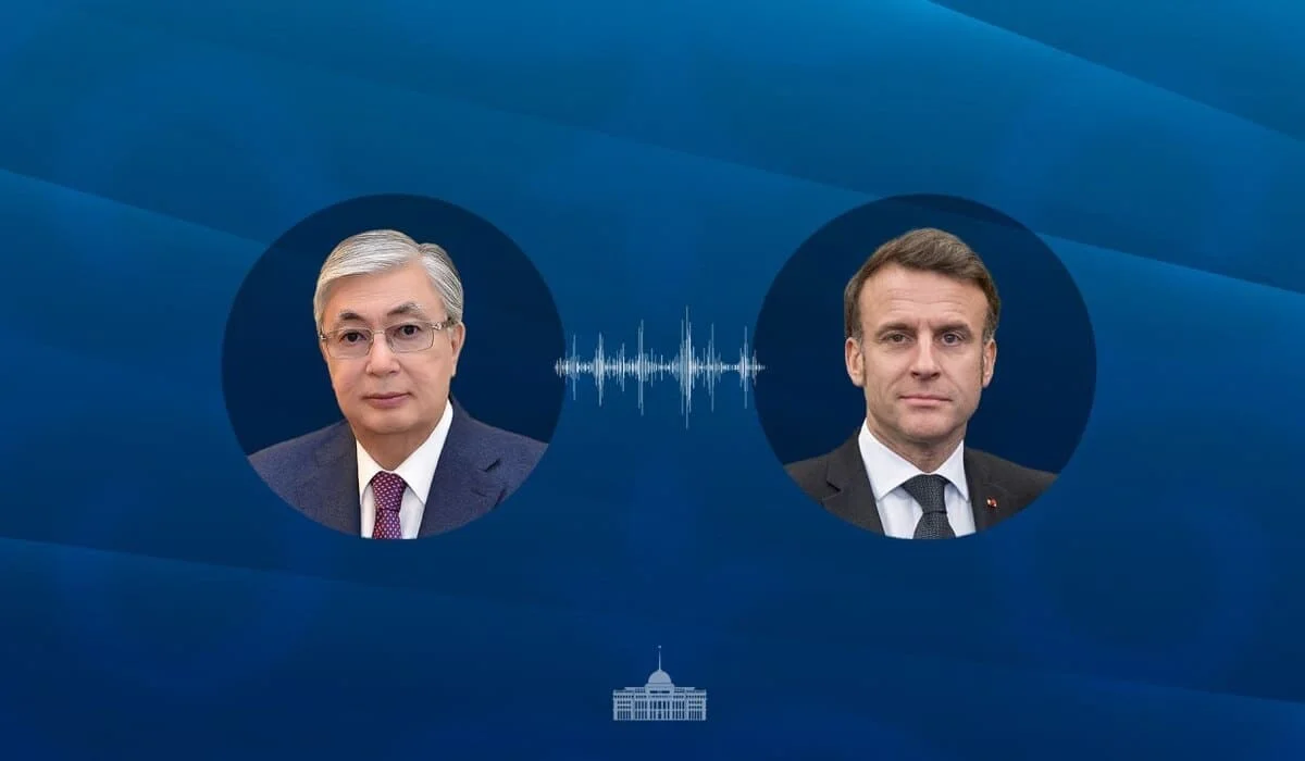 Токаеву позвонил Макрон: о чем говорили президенты Казахстана и Франции