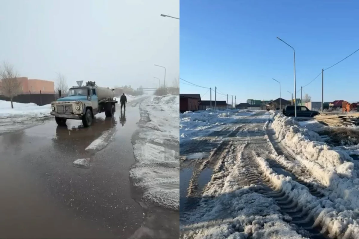 «Зимой бездействовали – весной поплыли»: жители Акмола обвиняют власти в угрозе подтопления