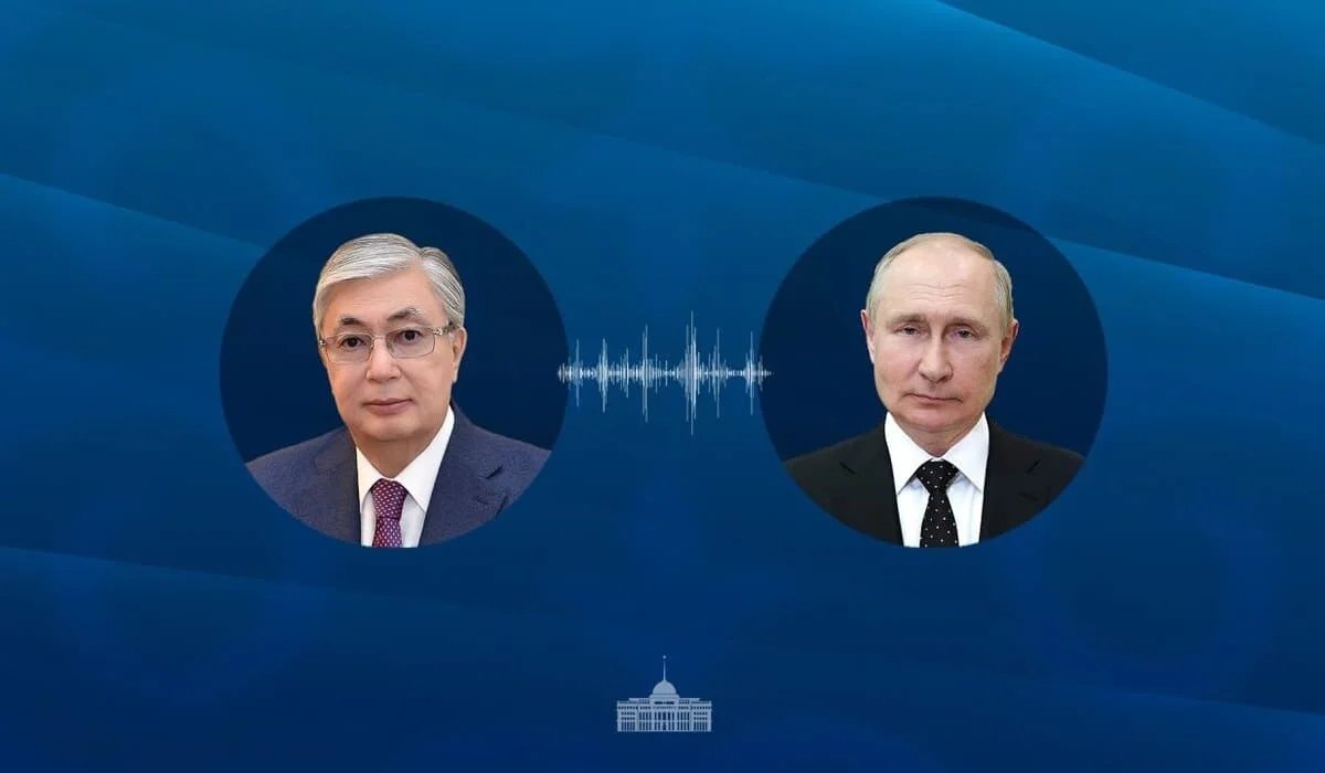 Госвизит президента России в Казахстан: Токаев и Путин провели телефонный разговор