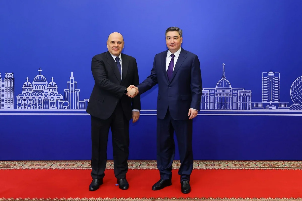 Мишустин прибыл в Астану: состоялись переговоры глав правительств Казахстана и России