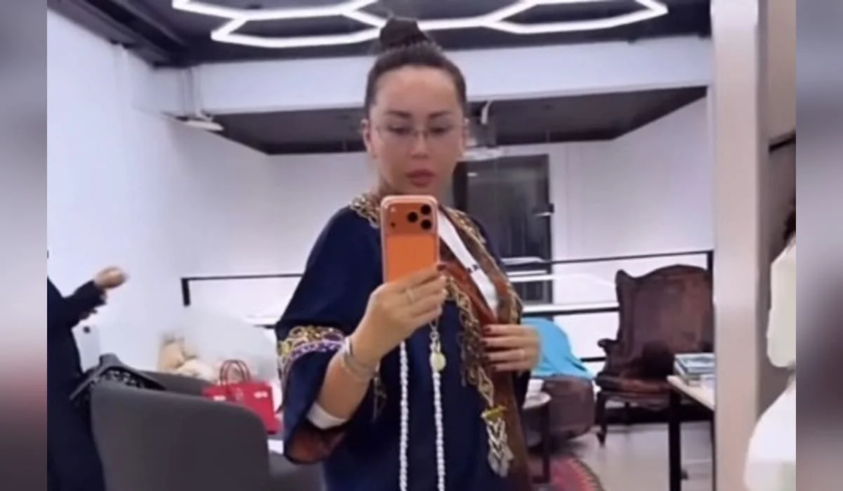 Баян Алагузова похвасталась шапаном за 600 тысяч тенге