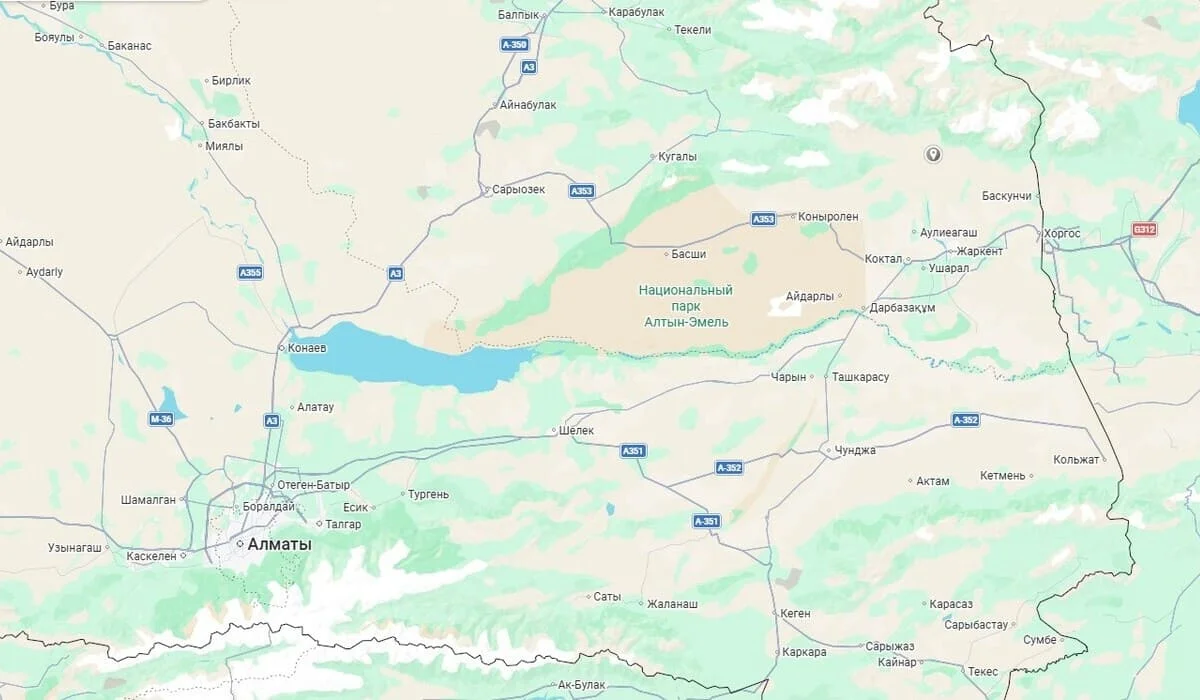 Землетрясение магнитудой 4,4 произошло в области Жетысу