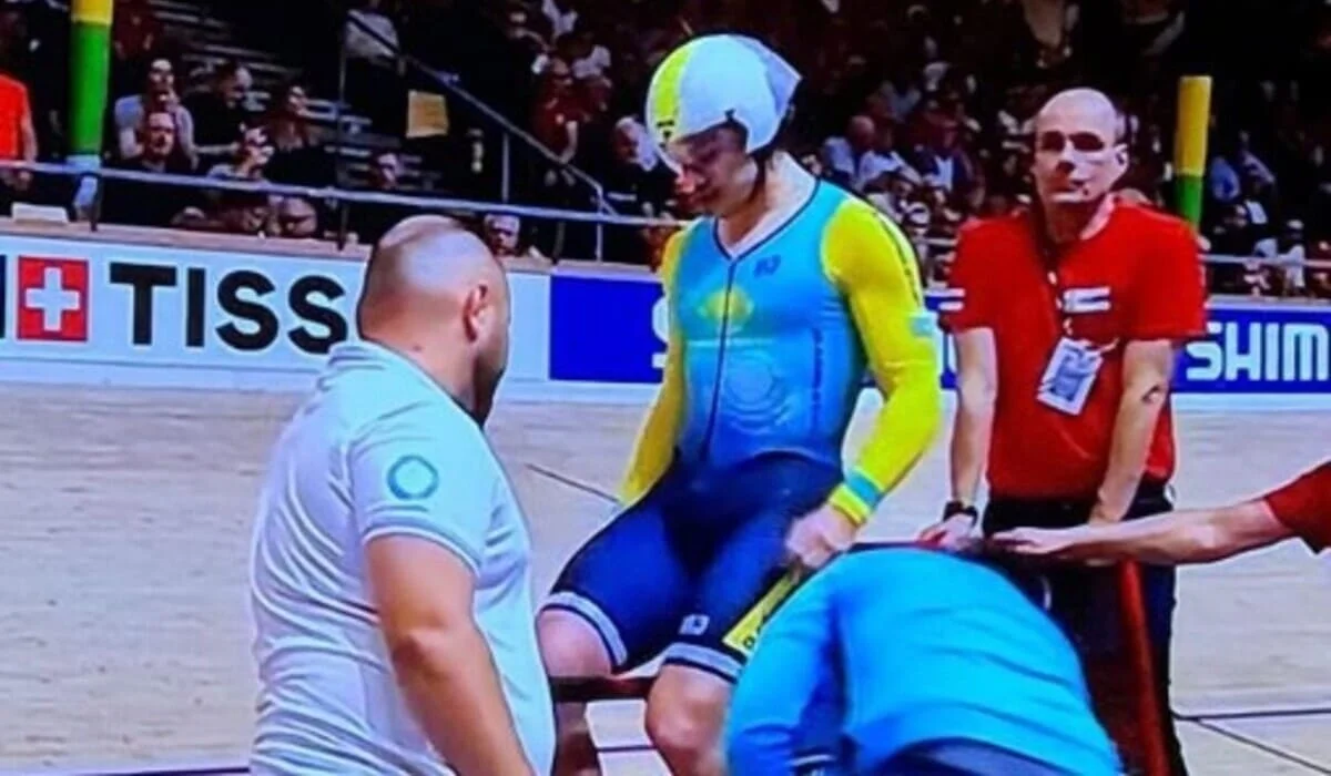 Кирилл Курдиди выиграл первое золото для Казахстана на чемпионате Азии по велотреку