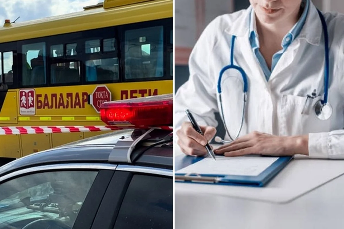 ДТП со школьным автобусом в ЗКО: что известно о состоянии пострадавших детей