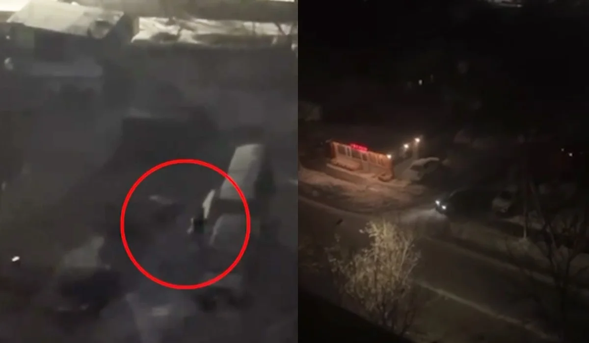 Два астанчанина обокрали «Газель» с продуктами прямо во дворе жилого дома (ВИДЕО)