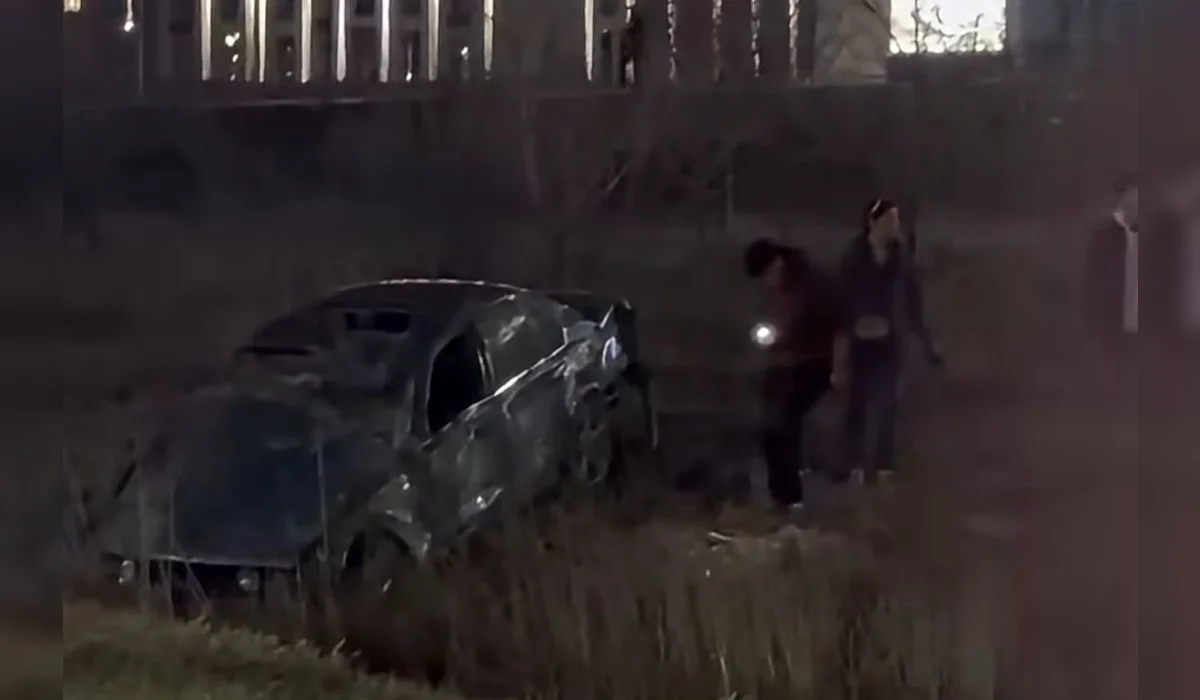 Пять человек пострадали в ночном ДТП в Караганде (ВИДЕО)