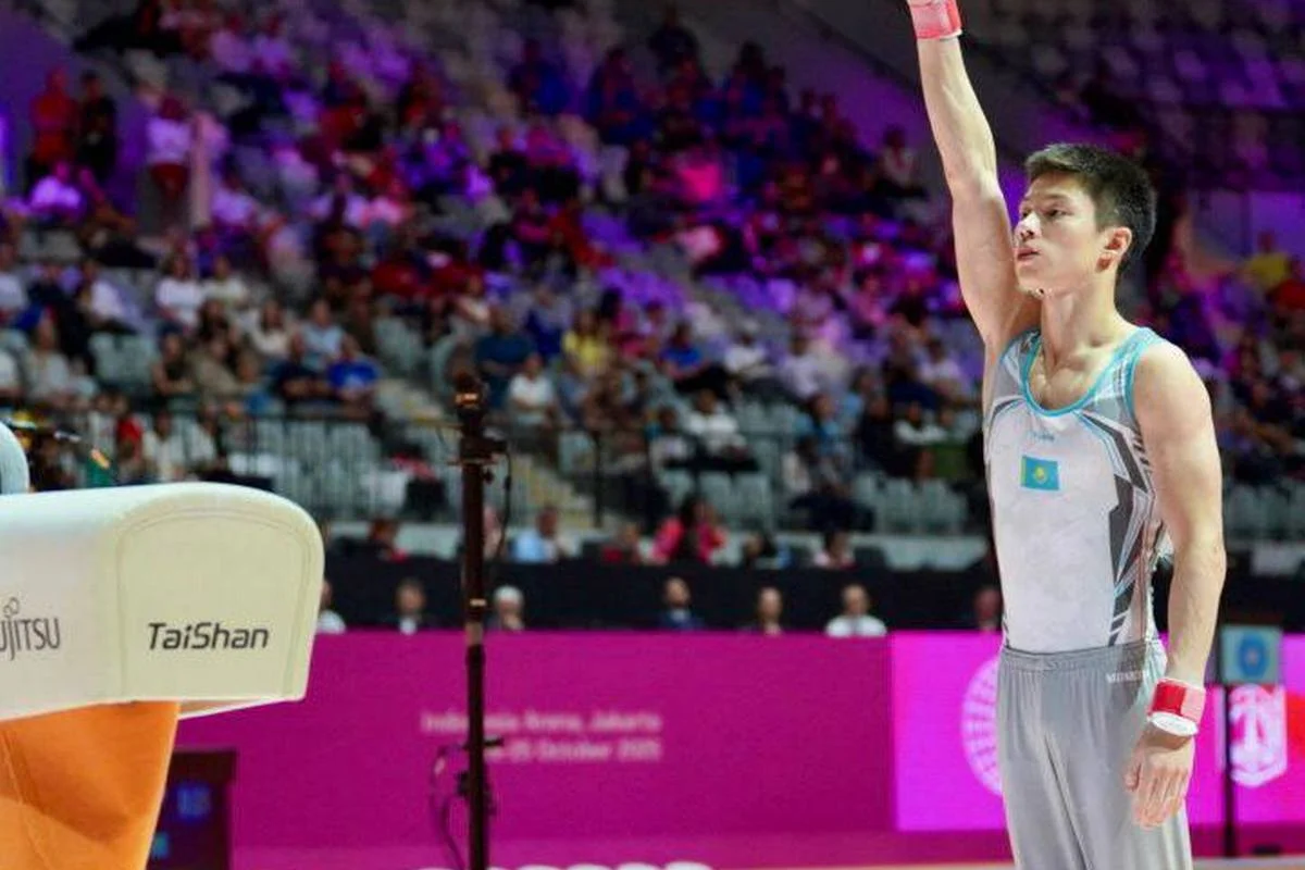 Казахстанские гимнасты выиграли серебро и бронзу этапа Кубка мира в Египте