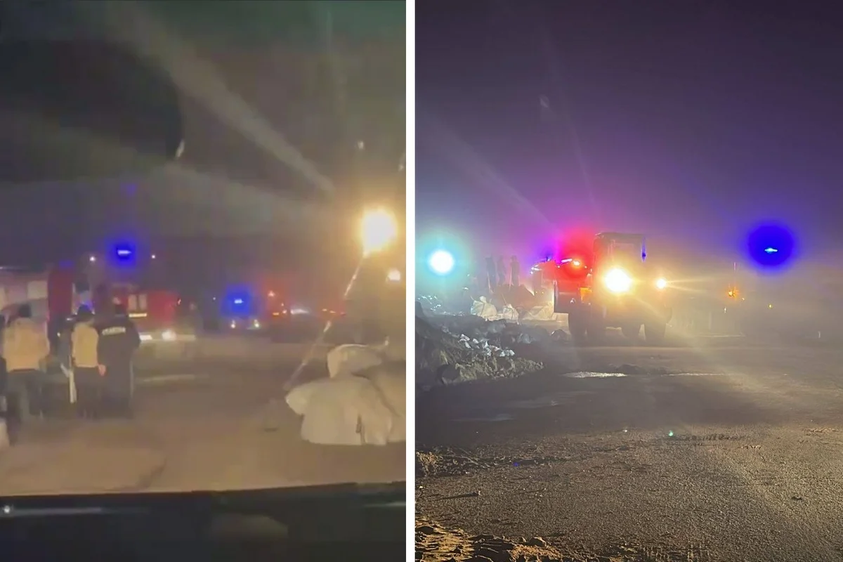 Плотину прорвало в Акмолинской области