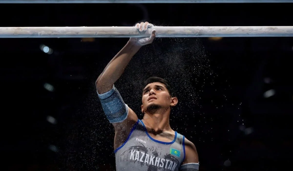 Казахстанский гимнаст завоевал серебро на этапе Кубка мира в Каире