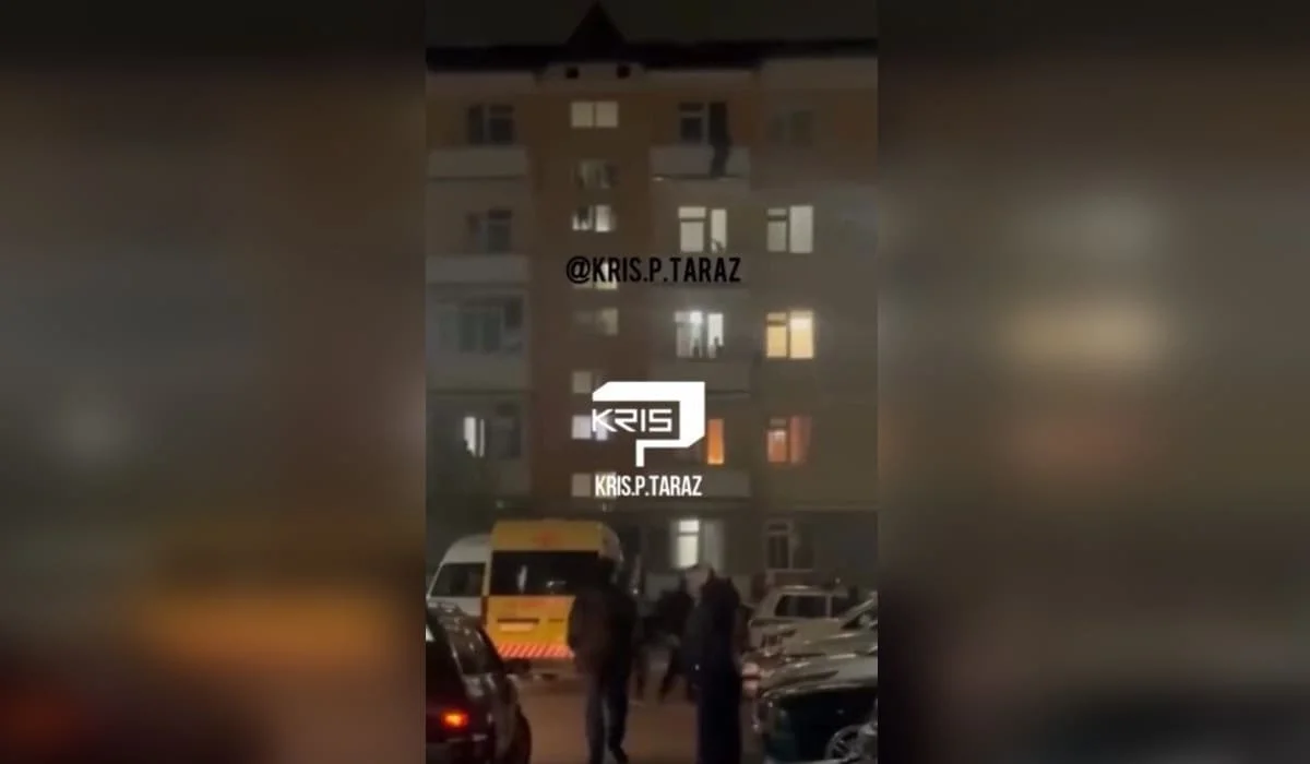 Мужчина погиб на глазах у соседей по двору в Таразе (ВИДЕО)