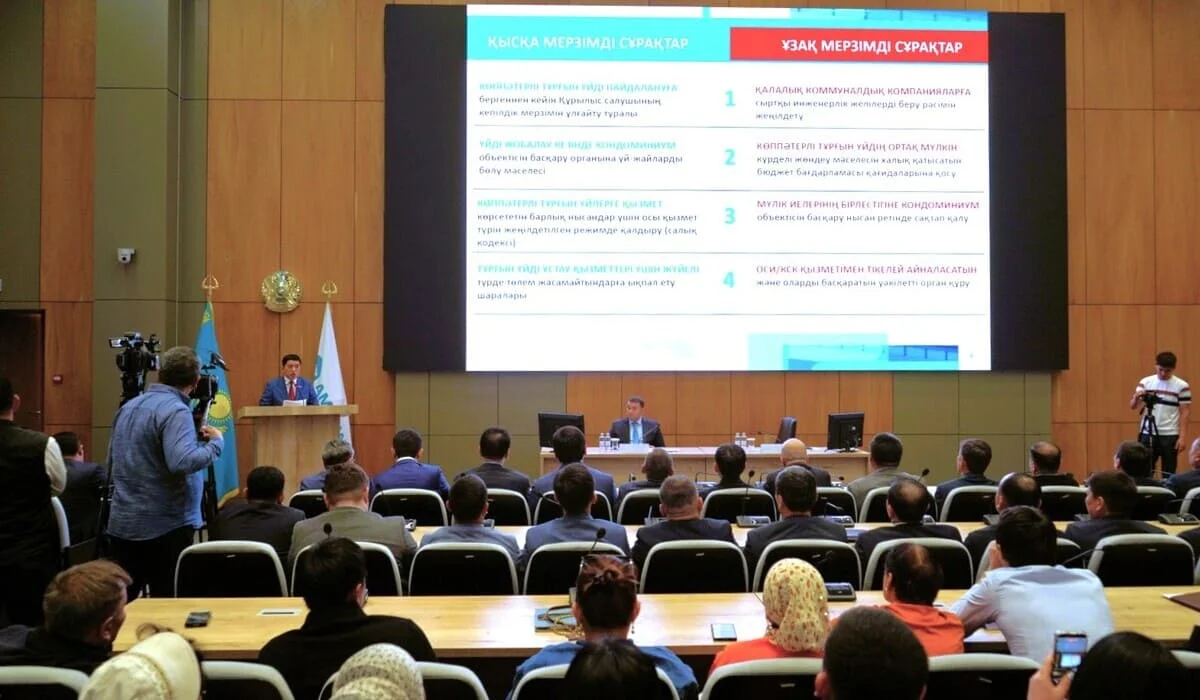 Проект партии «AMANAT» повышает качество управления жилыми домами в Казахстане