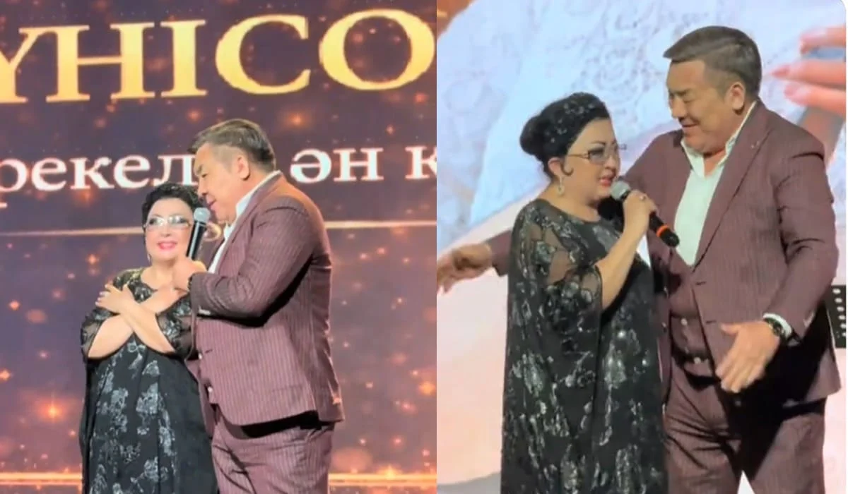 Любовь прямо со сцены: поклонник признался Макпал Жунусовой на концерте в Актау (ВИДЕО)