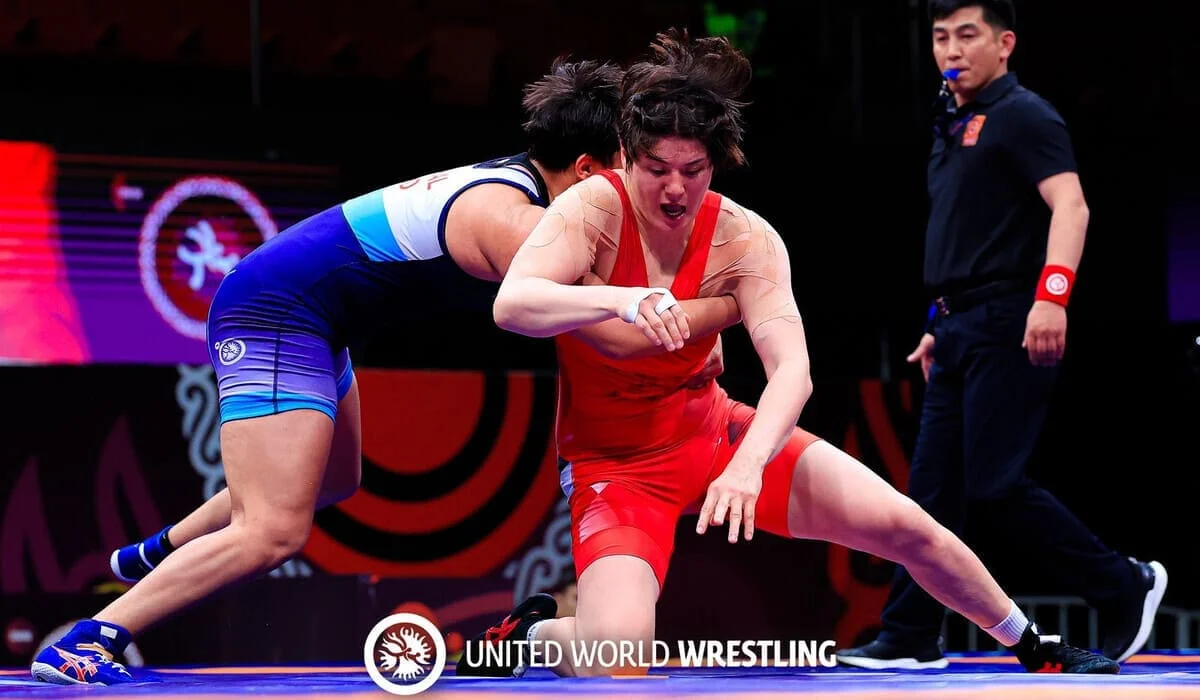 Казахстанка завоевала бронзовую медаль чемпионата Азии по борьбе