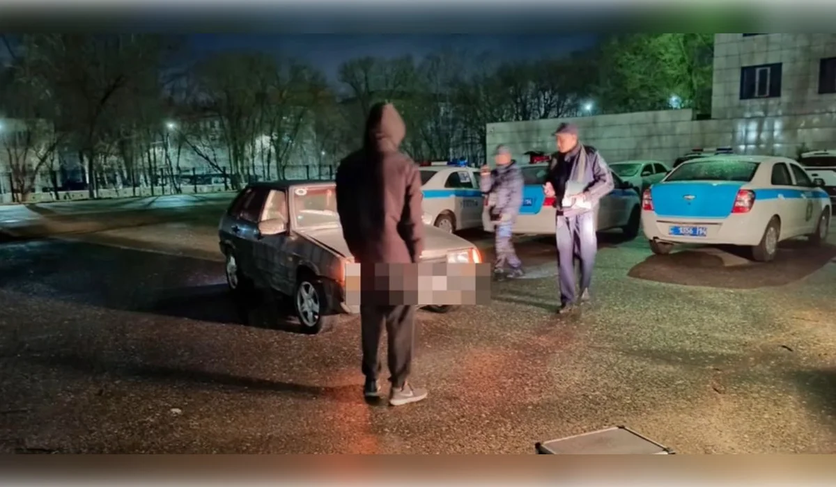 Житель Павлодара пытался обмануть камеры с помощью подложных номеров на авто