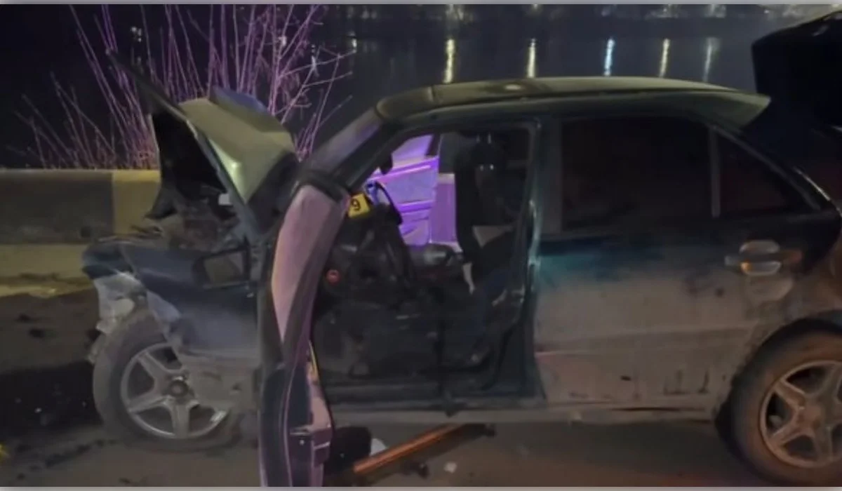 Выехал на встречку: смертельное ДТП произошло в Усть-Каменогорске (ВИДЕО)