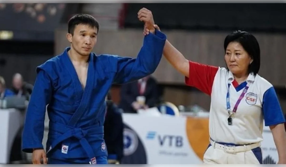 Самбист Арнур Куатай завоевал золото Кубка мира в Ереване