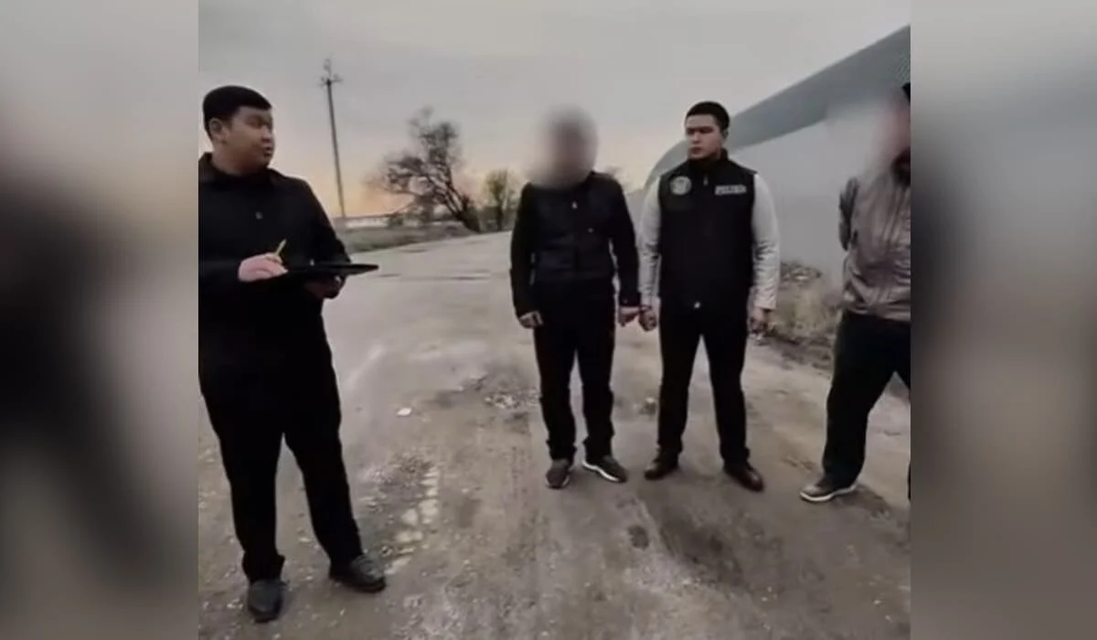 Участника схемы распространения наркотиков через граффити задержали в Алматинской области (ВИДЕО)