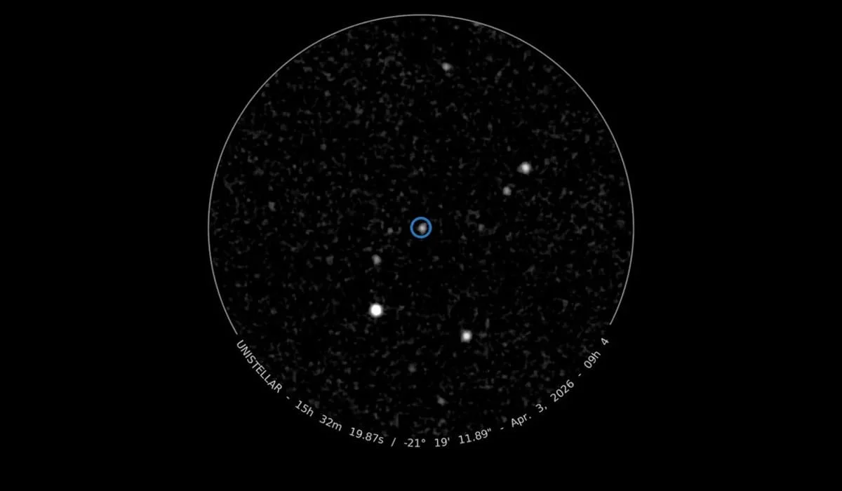 Смарт-телескоп с Земли запечатлел полет Artemis II среди звезд (ВИДЕО)