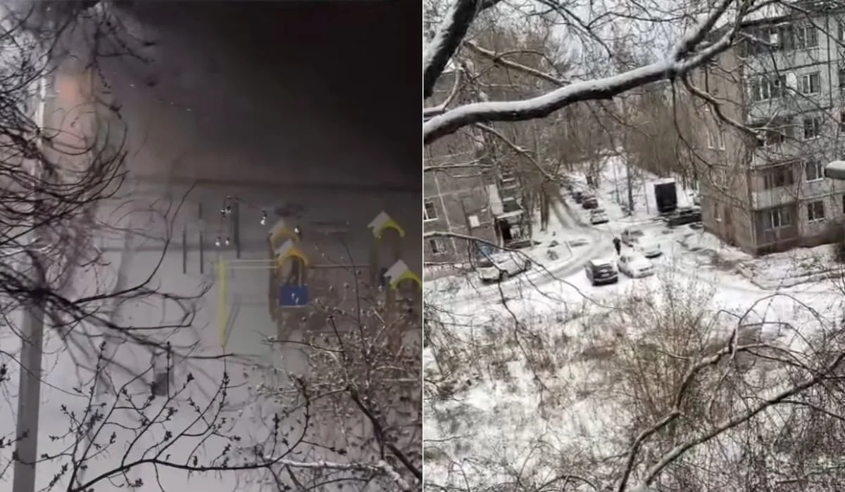 «Апокалипсис прозевали»: жители Темиртау и Караганды шутят об апрельском снеге (ВИДЕО)