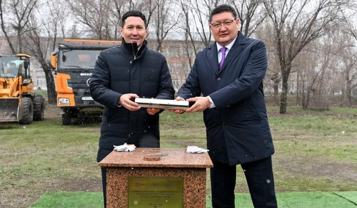 «Абайға құрмет»: в Семее заложили фундамент нового спортивного комплекса