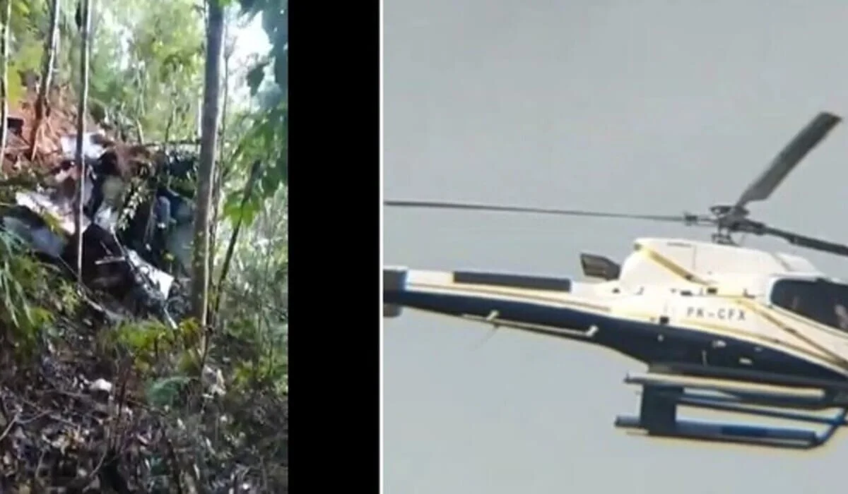 Вертолет с 8 людьми на борту разбился в Индонезии