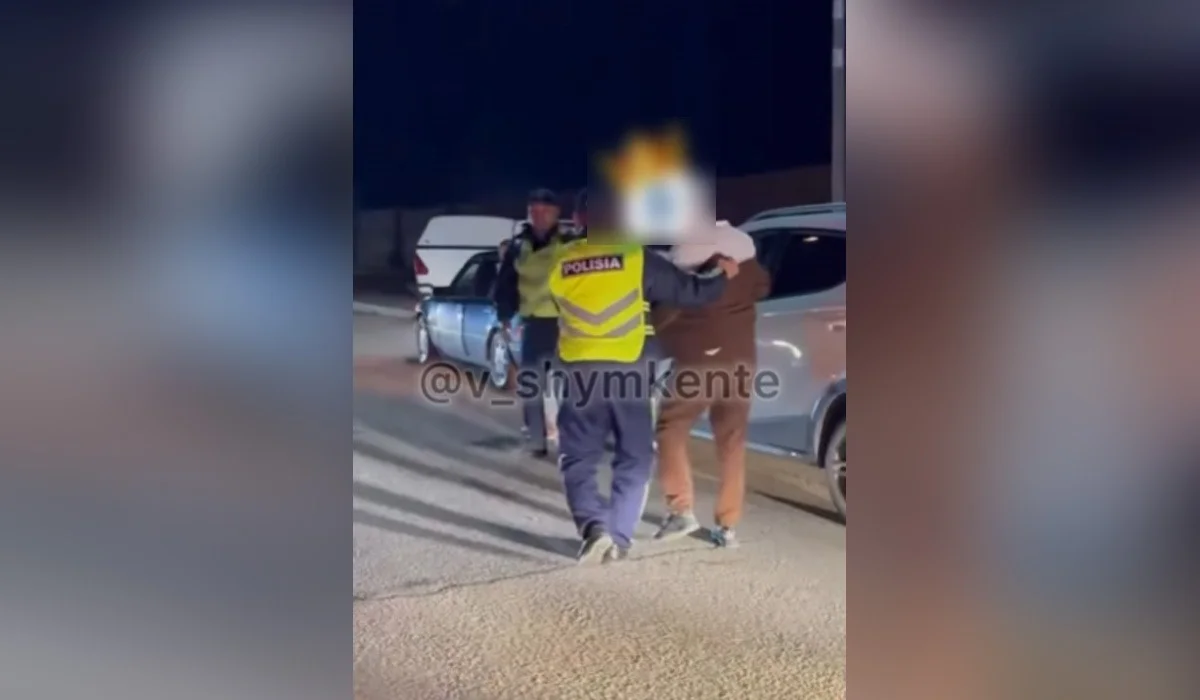 Дорожный конфликт перерос в массовую драку в Шымкенте (ВИДЕО)