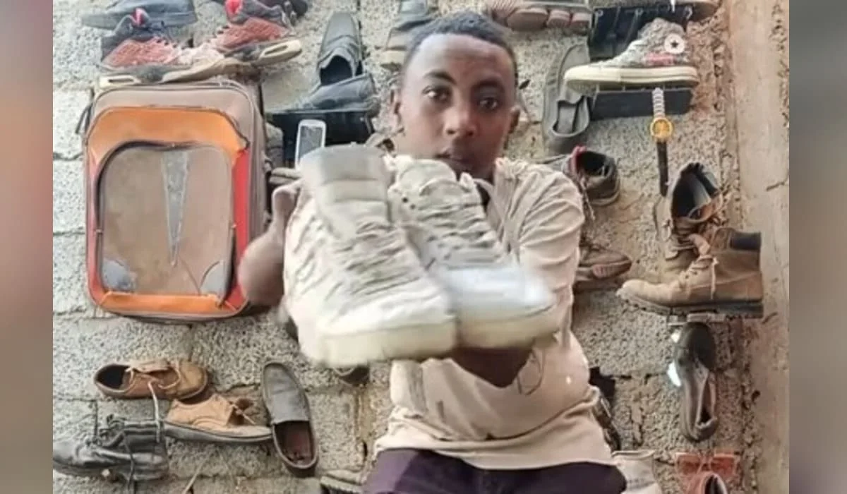 Подросток из Эфиопии покоряет соцсети: превращает мусор в модные шедевры