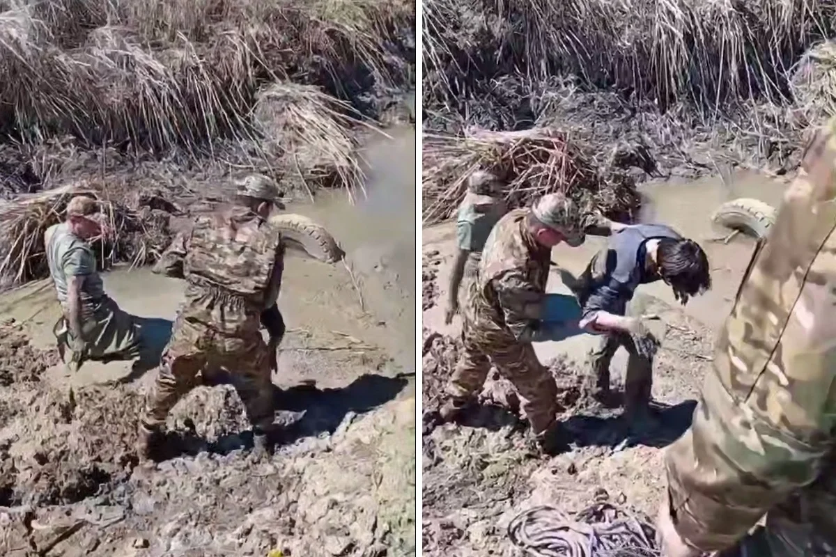 Двух девочек-подростков вытащили из болота спасатели в Караганде