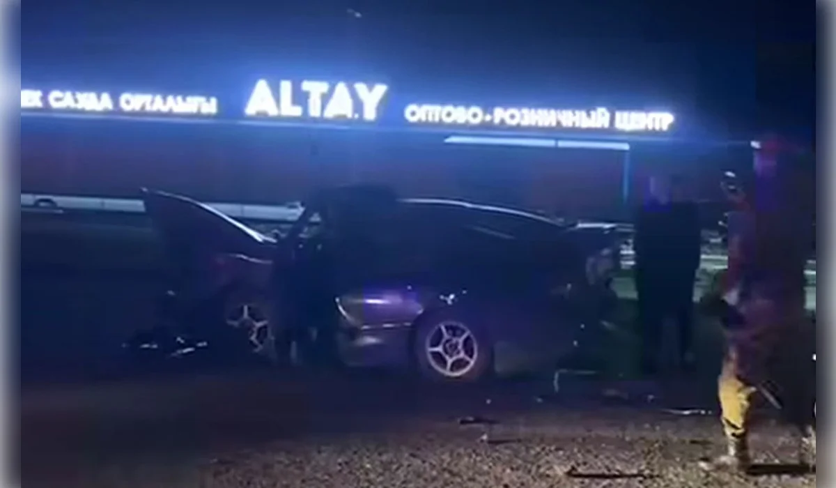 ДТП произошло ночью в Усть-Каменогорске, есть пострадавшие