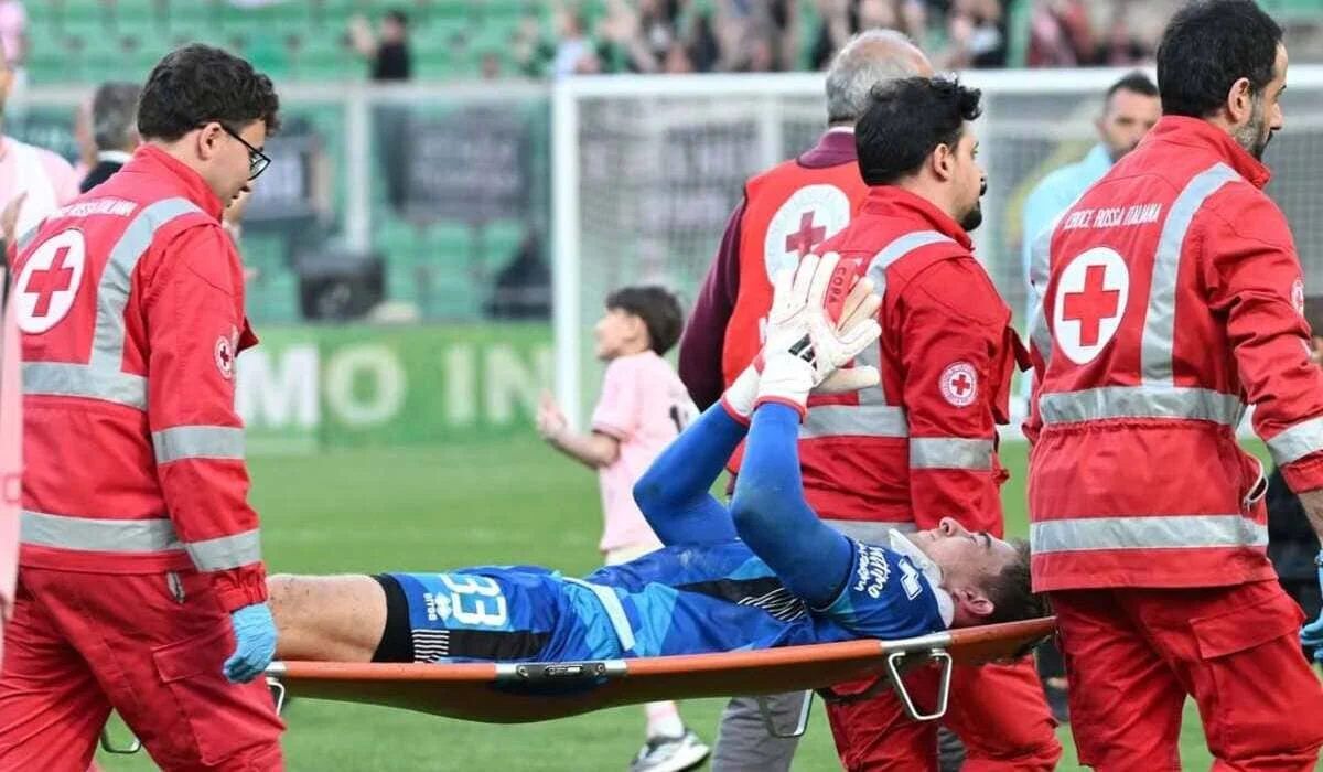 Голкипер сломал позвоночник в матче чемпионата Италии