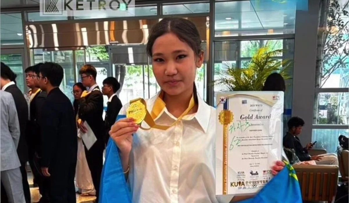 Алматинская школьница вошла в тройку лучших молодых изобретателей мира