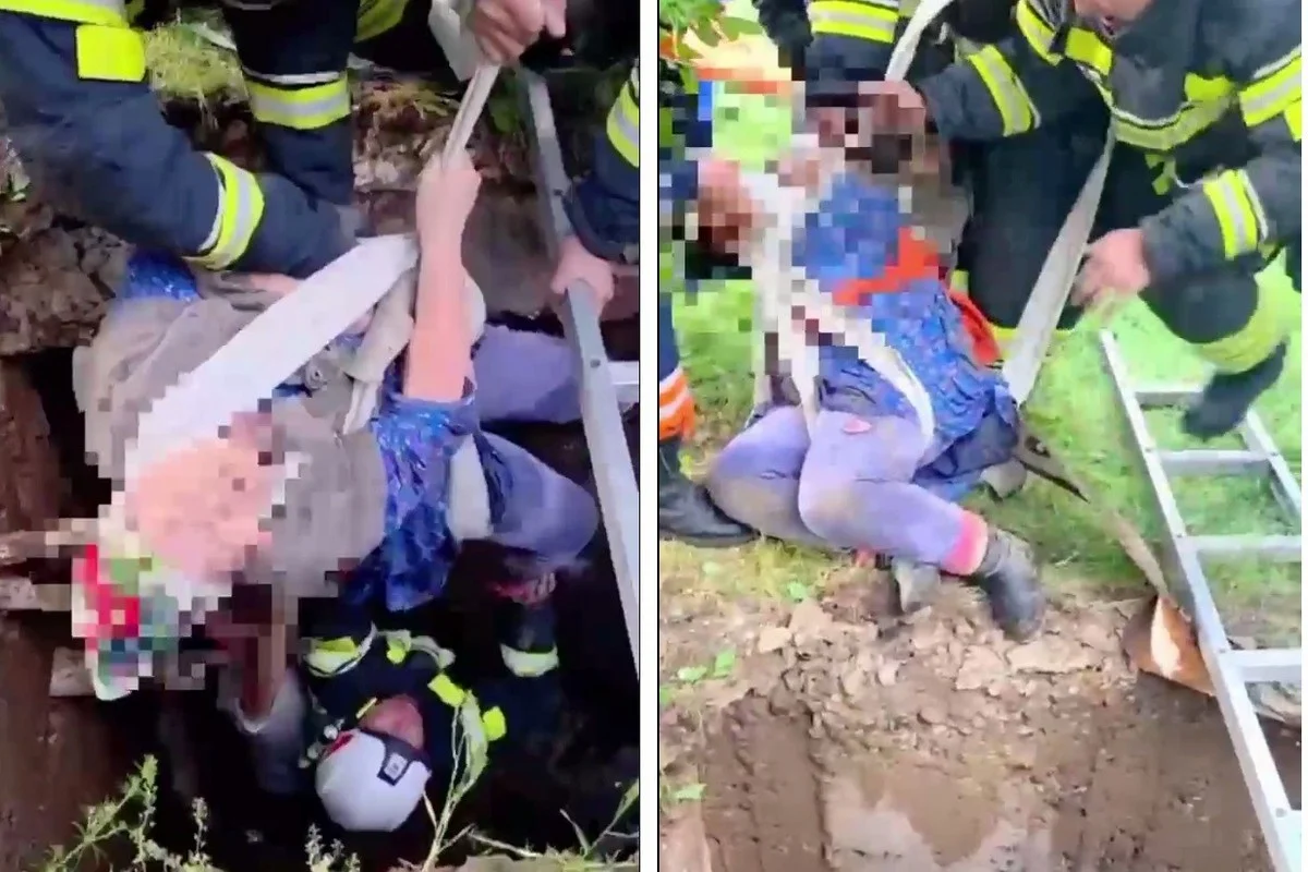 Пожилая женщина упала в уличный септик в Шымкенте